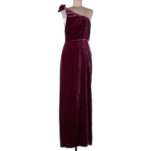 Burgundy Beautiful Velvet Cocktail dress